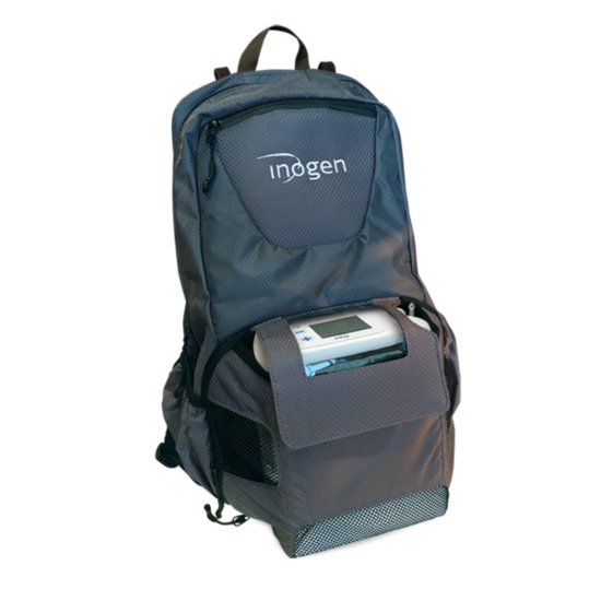 photo pour sac à dos Inogen one G5 et Inogen rove6 à partir de Linde Homecare France