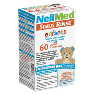 photo pour Sinus Rinse Kids – Recharge 60 Sachets pré‑dosés | Irrigation nasale enfants à partir de Linde Homecare France
