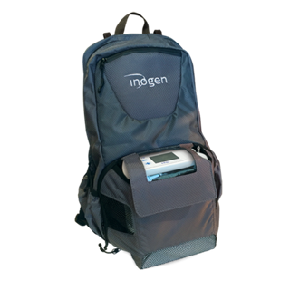 photo pour sac à dos Inogen one G5 et Inogen rove6 à partir de Linde Homecare France