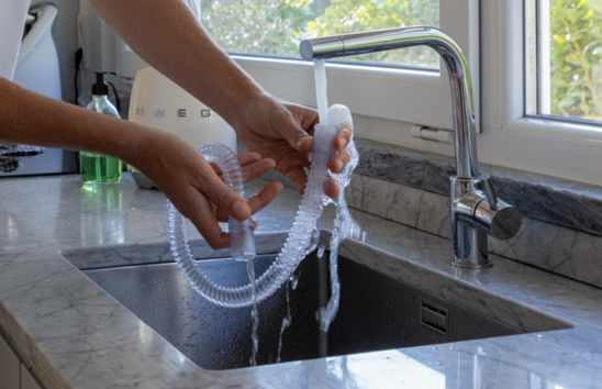 Verre d'eau fraîche